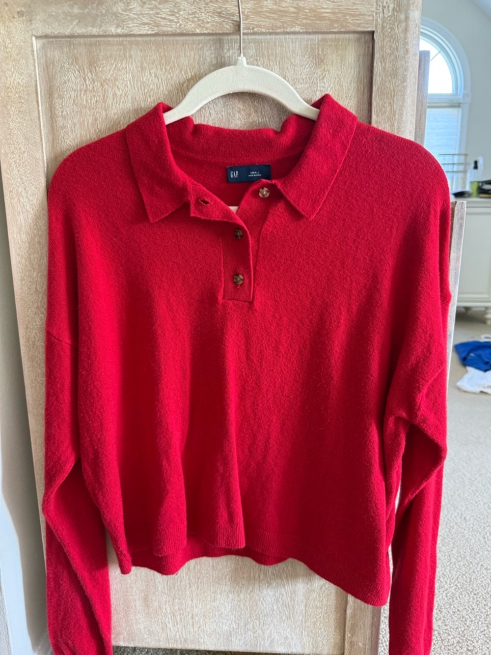 Gap Cashsoft Relaxed Polo Sweater